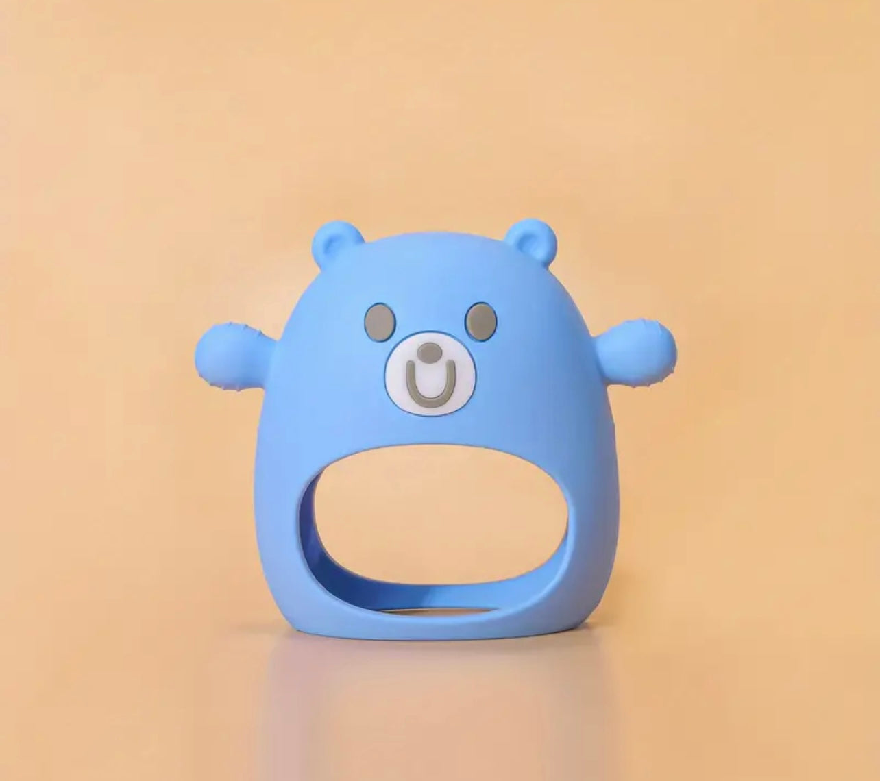 Blue Silicone Teething Toy